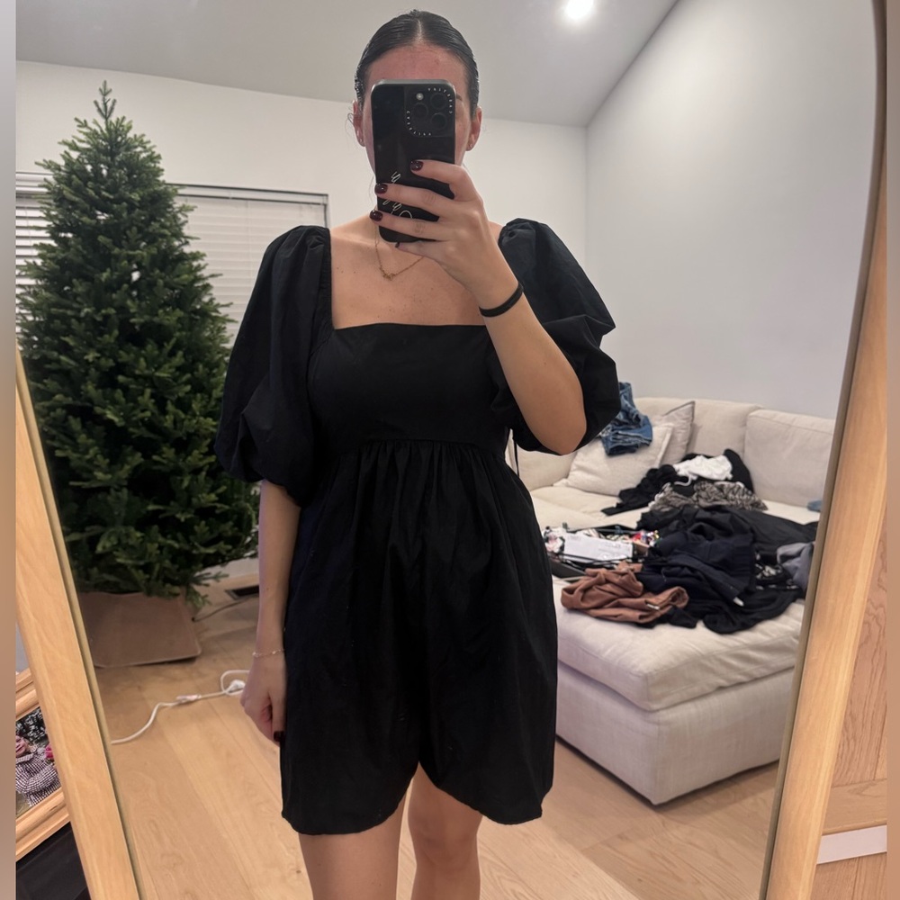 Abercrombie & Fitch Black Mini Dress